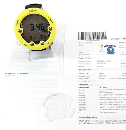 Suunto zoop novo wrist scuba - suunto,