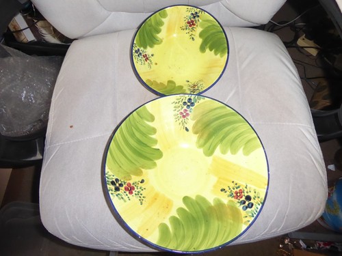 Spanish olive serving bowls - 2,