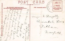 FAMILY HISTORY - GENEALOGY POSTCARD - DOUGHTY - DILHAM RIVERSDALE HOUSE NORFOLK