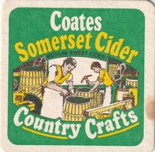 BEER MAT - COATES CIDER -