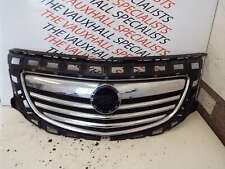 VAUXHALL INSIGNIA 09-13 BUMPER CHROME GRILL NO BADGE 13282567 SLIGHTLY BROKEN