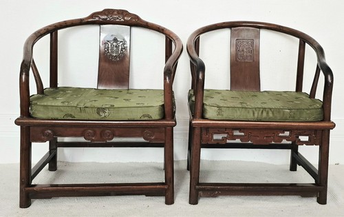 Pair antique chinese qing - pair, of