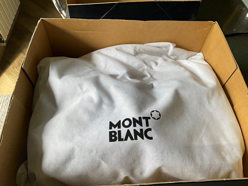 Montblanc black canvas - montblanc,