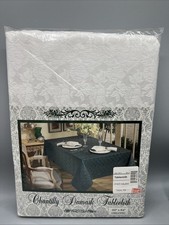 Chantilly Damask Tablecloth