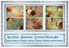 Vintage Victorian Flowers - 1