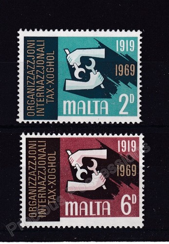 Malta 416 417 mnh - malta, 416-417