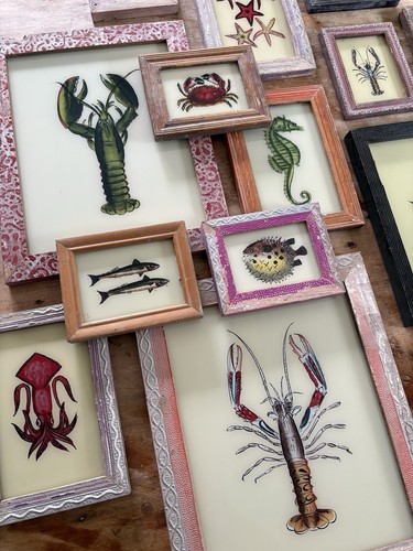 Aquatic glass paintings - aquatic,