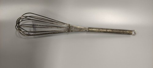 Vintage commercial metal whisk - commercial,
