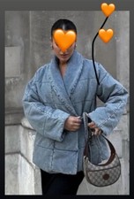 ZARA 2023 BLUE WRAP-STYLE