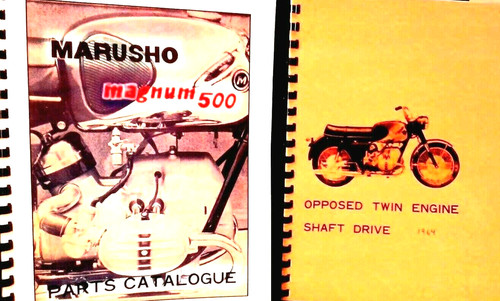 1964 marusho parts catalogue - ,