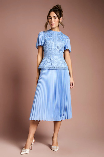 Coast powder blue midi - coast,