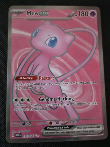 Pokémon tcg mew 193 - mew, ex