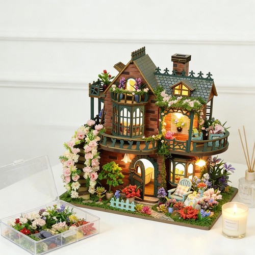 Diy miniature house kit for - diy,