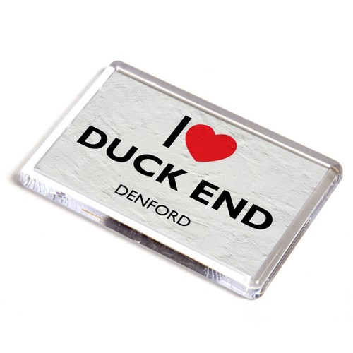 Fridge magnet love duck - fridge,