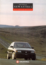 Vauxhall Astra L Mk3 1992 UK Market Foldout Sales Brochure 1.4i Hatchback Estate