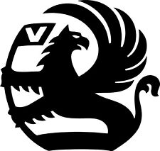 LARGE  Vauxhall car bonnet/side logo vinyl stickers decals self adhesive 202mm