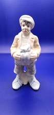 Vintage Sad Clown Figurine