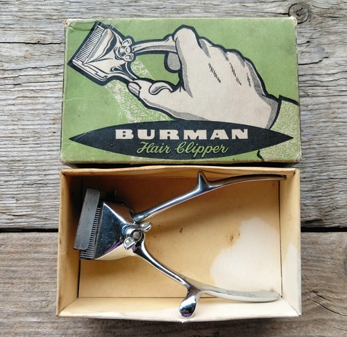 Burman vintage 1950s handheld - burman,