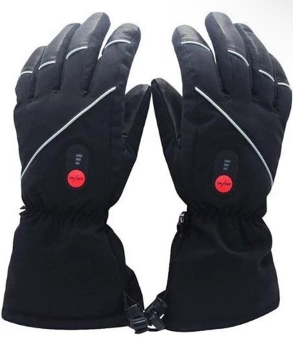 Heated ski mittens - ski,
