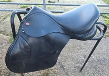 Kent and Masters 16 Gp long leg pony club saddle. Black