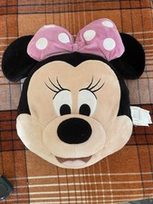 Large 14in Mini Mouse Pillow Disney Store 