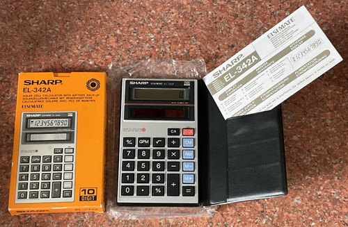Vintage sharp elsimate - sharp, el-342a