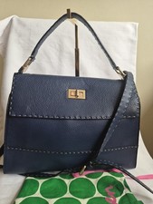 Boden navy leather - boden.,