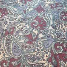 Paisley Stretch Knit Mustaches