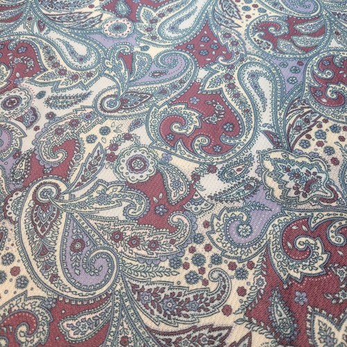 Paisley stretch knit mustaches - paisley,