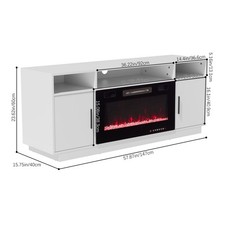 Electric Fireplace With TV