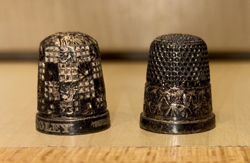 Vintage silver etched - 2,