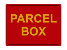 1209 PARCEL BOX Metal
