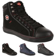 Lee Cooper Workwear Ankle Boots SB SRA Toe Cap Safety Work Baseball Trainer
