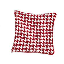 Printed Cushion Covers Soft 100% Cotton Zipped Closure Home Sofa Decor 18''x18''