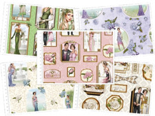 Art Deco–Debbi Moore 100% Cotton 110cm Wide 1920s Style Retro Vintage Fabric