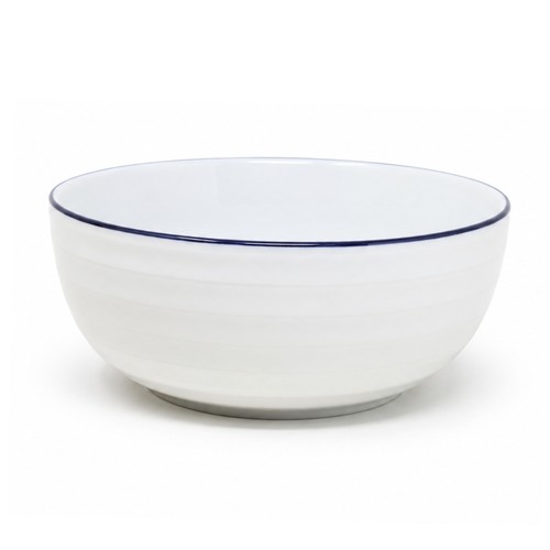 Bowl 15cm white stoneware - bowl,