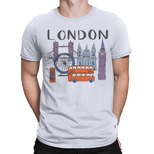 London landmarks shirt - landmarks, t-shirt