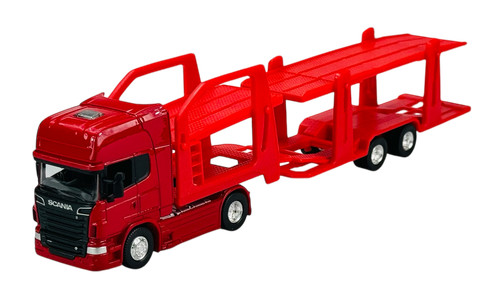 Welly scania r730 red - scania, car