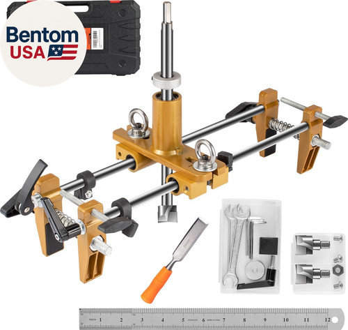Door lock installation kit - door,