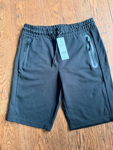 Tesco mens black shorts - black,