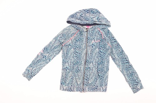 Pineapple girls blue - girls, hooded