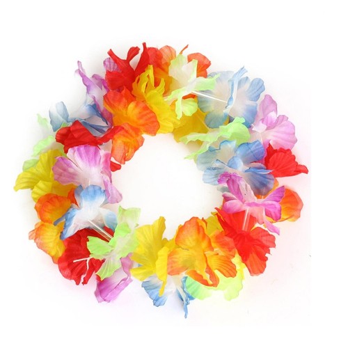 12pcs reusable hawaii flowers - 12pcs,