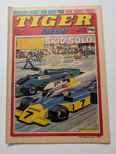 Tiger and scorcher comic 30th - and,