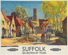 Suffolk Kersey TRAVEL retro