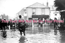 DE 1279 - Braunton Village Floods, Devon c1931