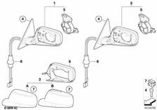 BMW Genuine Left NS Heated