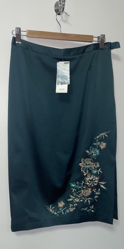 Next satin feel - satin, green