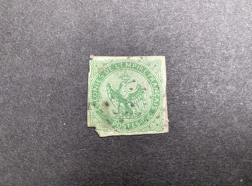 French colonies 1859 green - french, 1859.