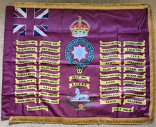 Coldstream Guards 2nd battalion King's colours flag