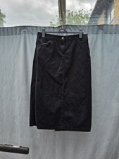 Tesco Black Denim Midi